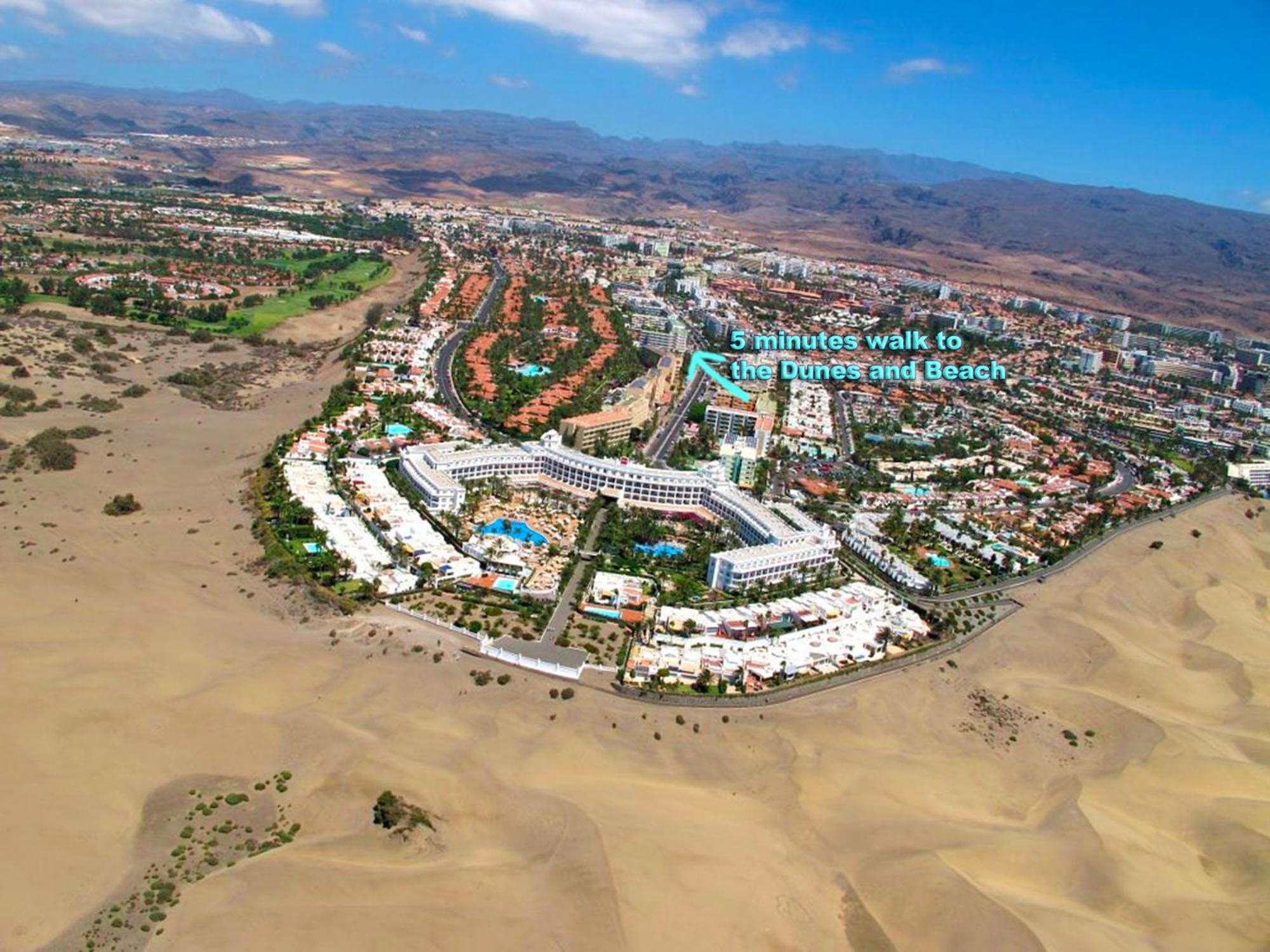 Dune View Sunset Haven Near Yumbo In Aloe Maspalomas  Kültér fotó