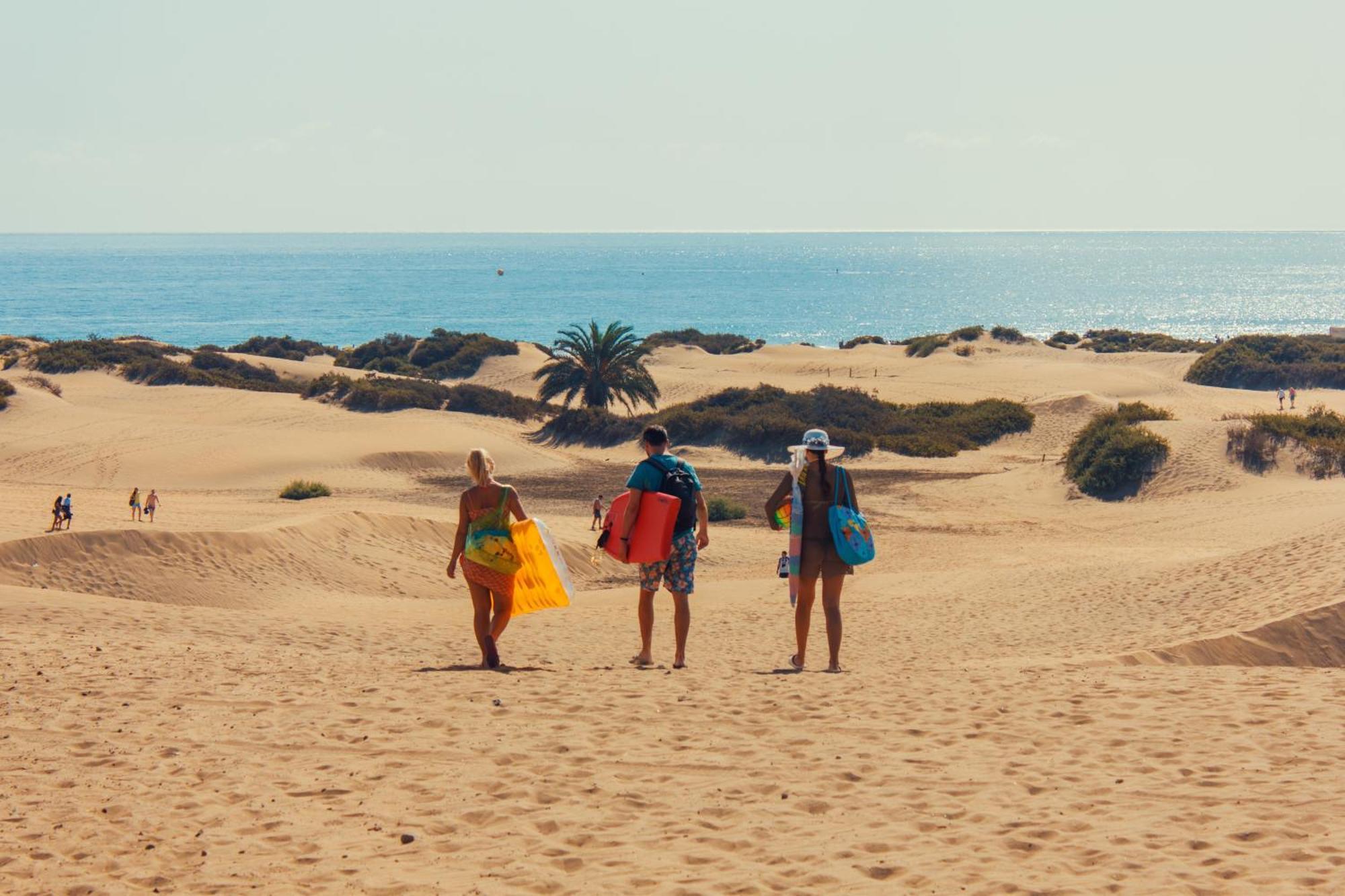 Dune View Sunset Haven Near Yumbo In Aloe Maspalomas  Kültér fotó